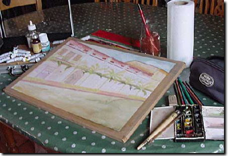 watercolour studio