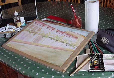 watercolour studio